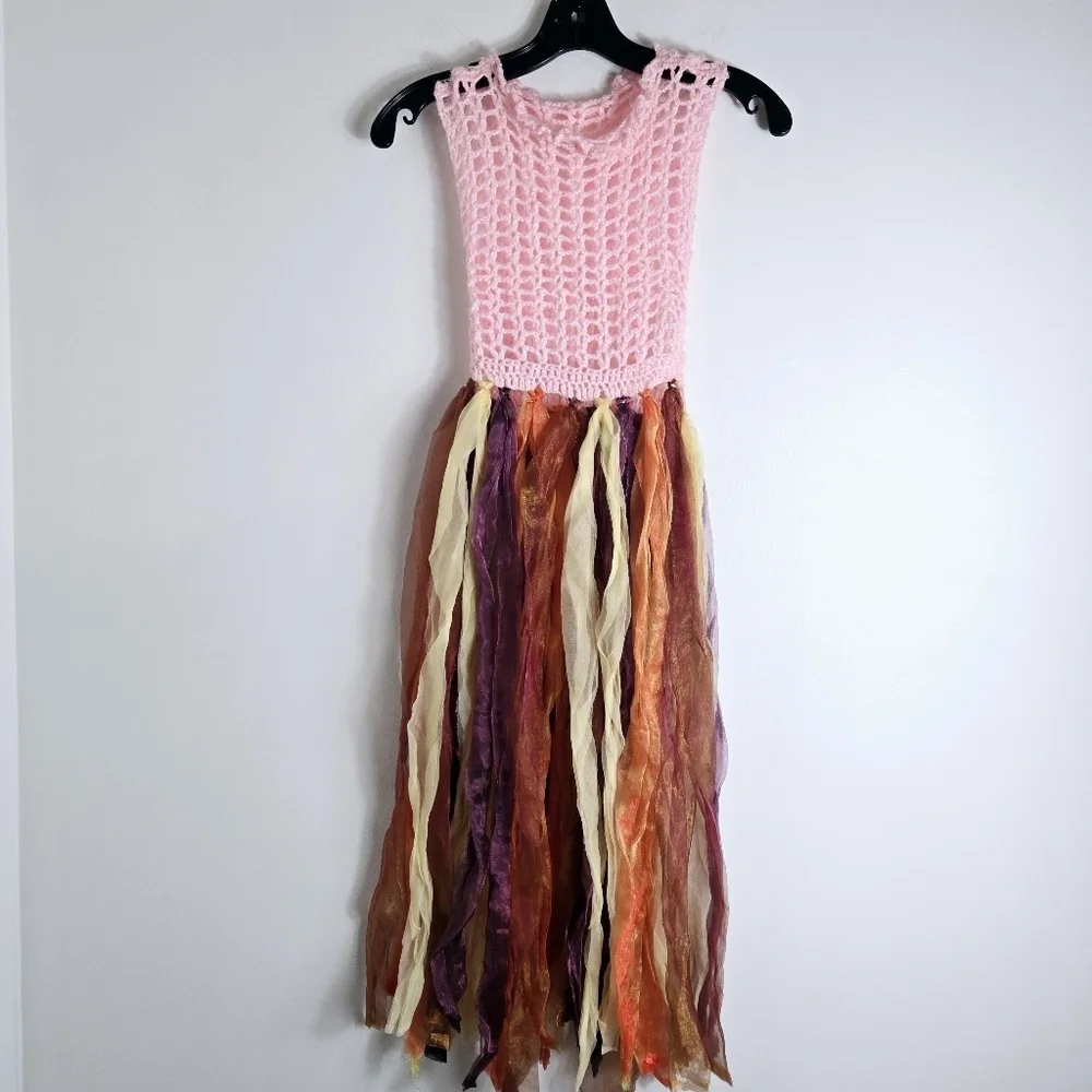 Handmade dress up top / dress for girls 6-8 years